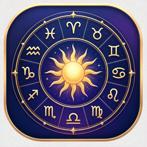 Ikona kalkulatora dokładnego znaku zodiaku